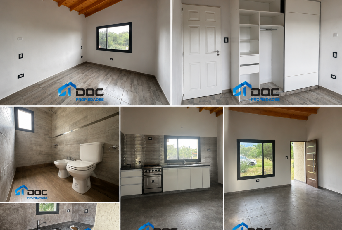 CASA EN MERLO A ESTRENAR
